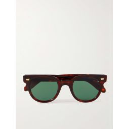 1392 Round-Frame Tortoiseshell Acetate Sunglasses