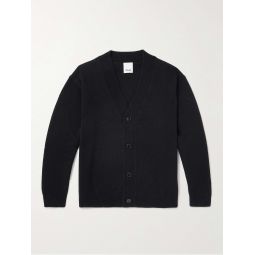 Virgin Wool and Cashmere-Blend Cardigan
