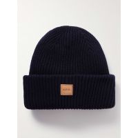 Michelle Logo-Appliqued Merino Wool and Cashmere-Blend Beanie