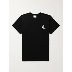 Zaffereh Logo-Print Cotton-Jersey T-Shirt