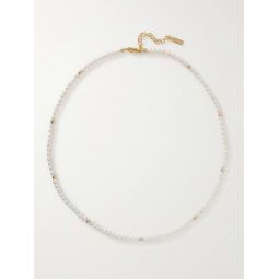 Louis Gold-Plated Freshwater Pearl Necklace
