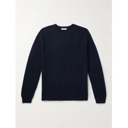 Brushed Wool and Cashmere-Blend Sweater