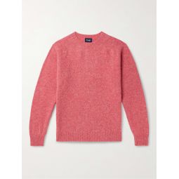 Brushed Virgin Shetland Wool Sweater