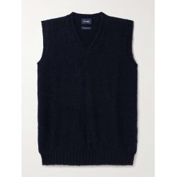 Brushed Wool Sweater Vest