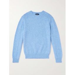 Brushed Shetland Wool Sweater