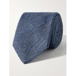 8cm Cotton and Silk-Blend Tie
