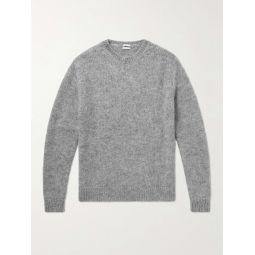 Alder Brushed Mohair and Silk-Blend Sweater
