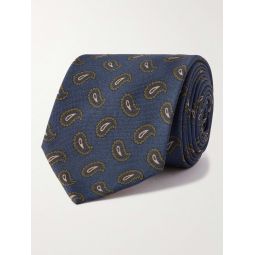8cm Paisley-Print Silk-Twill Tie