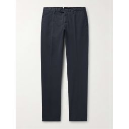Venezia 1951 Slim-Fit Cotton-Blend Twill Trousers