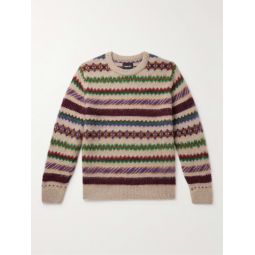 Woolen Wonder Fair Isle Wool-Jacquard Sweater