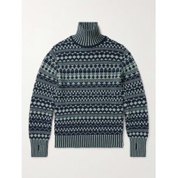 Talbot Wool-Jacquard Rollneck Sweater