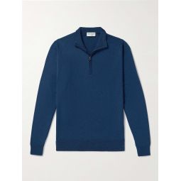 Tapton Merino Wool Half-Zip Sweater