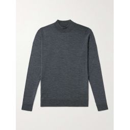 Harcourt Merino Wool Mock-Neck Sweater