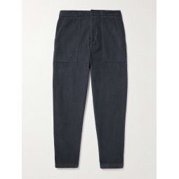 Paolo Tapered Cotton-Corduroy Trousers