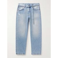 1991 Wide-Leg Belted Organic Jeans