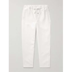 Sydney 1 Slim-Fit Linen Drawstring Trousers