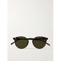 N. 02 Sun Round-Frame Tortoiseshell Acetate Sunglasses
