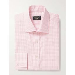 Slim-Fit Checked Cotton Oxford Shirt