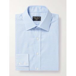 Slim-Fit Checked Cotton Oxford Shirt