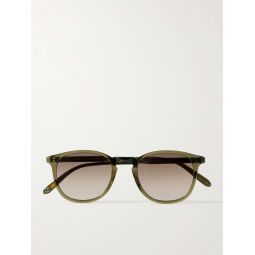 Kinney Round-Frame Acetate Sunglasses