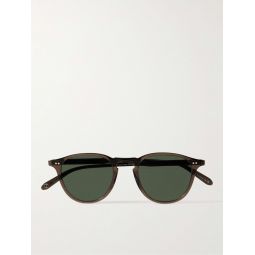 Hampton Round-Frame Acetate Sunglasses