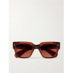 Enzo Square-Frame Acetate Sunglasses
