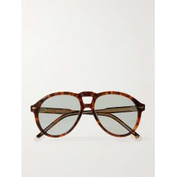 Valkyrie Aviator-Style Tortoiseshell Acetate Sunglasses