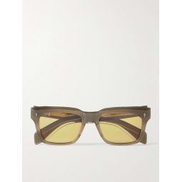 Torino Square-Frame Acetate Sunglasses
