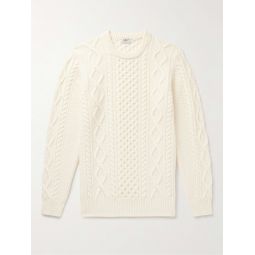 Pescatore Cable-Knit Wool Sweater