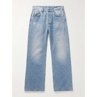 2021M Flared Distressed Jeans