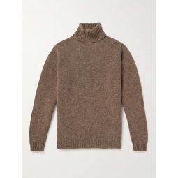 Shetland Wool Rollneck Sweater