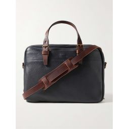 Folder Vegetable-Tanned Full-Grain Leather Messenger Bag