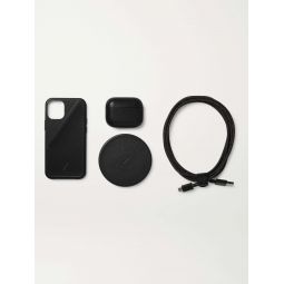 Leather iPhone 12 Mini Accessories Bundle