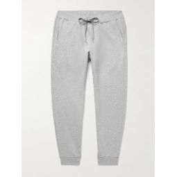 Tapered Pima Cotton-Jersey Sweatpants