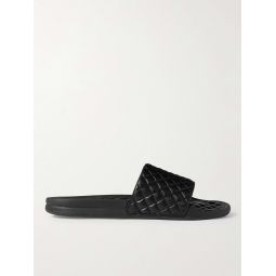 Lusso Quilted Leather Slides