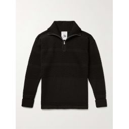 Virgin Wool Half-Zip Sweater