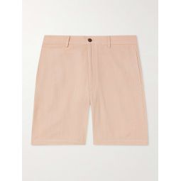 Leeward Wide-Leg Bamboo and Cotton-Blend Shorts