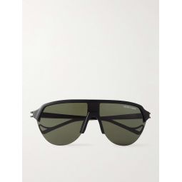 Nagata Speed Blade Nylon and Titanium Polarised Sunglasses