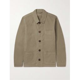 Organic Cotton-Ripstop Chore Jacket