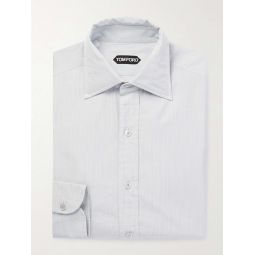Checked Cotton-Poplin Shirt