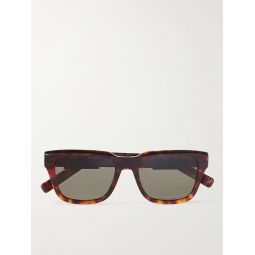 DiorB23 S1I Square-Frame Tortoiseshell Acetate Sunglasses