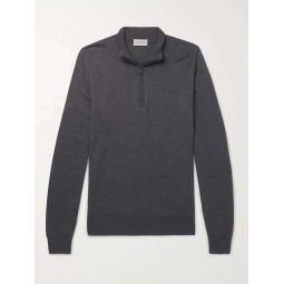 Tapton Slim-Fit Merino Wool Half-Zip Sweater