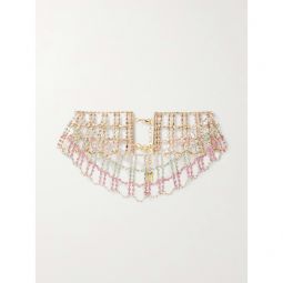 ROSANTICA Aurora gold-tone crystal necklace