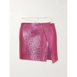 ROSANTICA Mermaid chainmail mini skirt