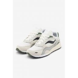 Asphaltgold Shadow 6000 Sneaker in White/Light Grey