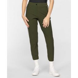 Womens Knitted Side Tape Jogger