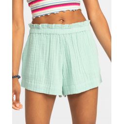 What A Vibe Relaxed Beach Shorts