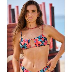 Printed Beach Classics Bralette Bikini Top