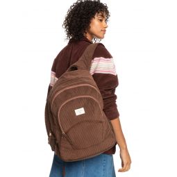 Cozy Nature Large Corduroy Backpack