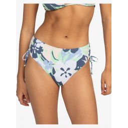 Printed Beach Classics Moderate Side-Tie Bikini Bottoms